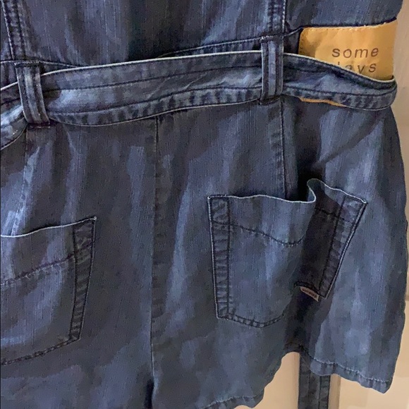 Denim Romper - Picture 6 of 8